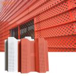 High Strength Aluminum Corrugated Panel For Exterior & Interior Wall Decoration