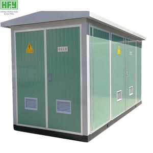 China High Voltage 11kV Switchgear Transformer Electrical YB Prefabricated Substation Box Type Substation factory