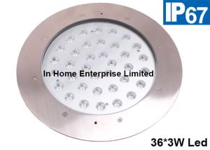 China 108W IP67 Led In-ground Light 100 - 240 V AC High Voltage Led Ground Buried Light factory