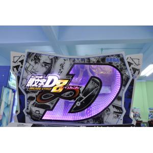 Electric Racing Game Machine , Linkable Driving Simulator Arcade Machine