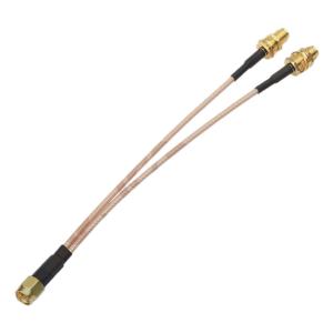 China SMA Male To Sma Female RF Antenna Extension RG316 RG174 RP Male Female 1 To 2 Cable factory