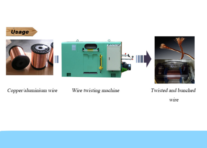 AC380V Copper Wire Double Twist Stranding Machine Bobbin Lift