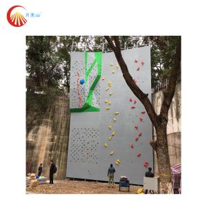 China Non Fading Training Outdoor Wall Climbing EN 12572 Flat Climbing Board Wall factory
