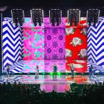 64x64 Stage LED Panel Screen Rental Multipurpose Full Color P3.91mm