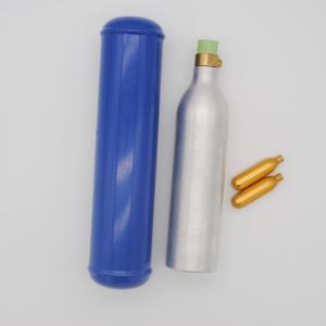 China 580g Nitrous Oxide Gas Cylinder 0.95ml Cracker Plastic Nozzle Cream Charger factory