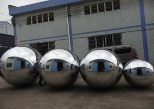 China Advertising Mirror Helium Balloon And Silver Mirror Ball Inflatable For Party factory