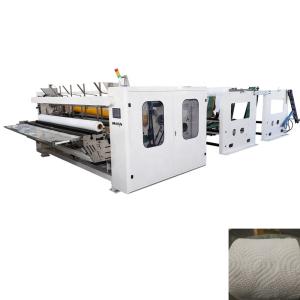 China Manufacturer Customized Automatic Facial Tissue Rolling Machine factory