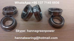 China Flange Type Deep Groove High Precision ball bearing With Rubber Seals F63800-2RS factory