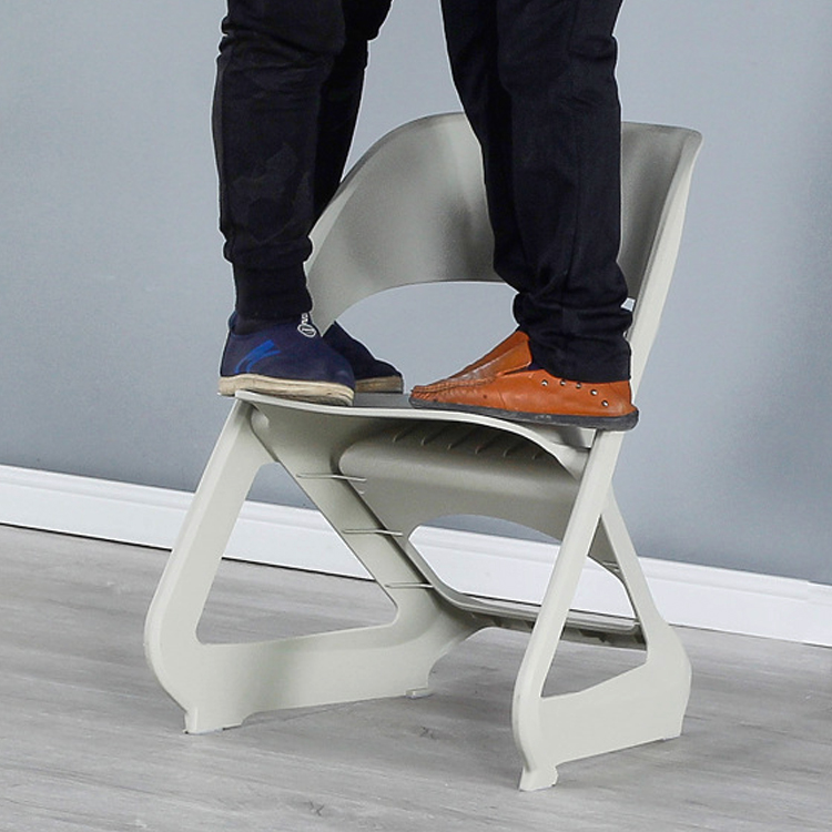 Simple Modern Stackable Plastic Cafe Chairs for Nordic Morden Outdoor Leisure Balcony