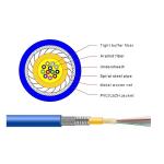1-48 Cores GJFJV Indoor Fiber Cable Manufacture with FRP Central Strengthen