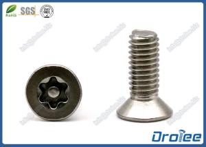 China A2/304/316 Stainless Steel Flat Security Torx Tamper Resistant Screws factory