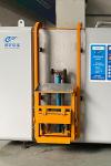 White 2000kg Organic Waste Disposal Machine For Garbage Disposal No Odor