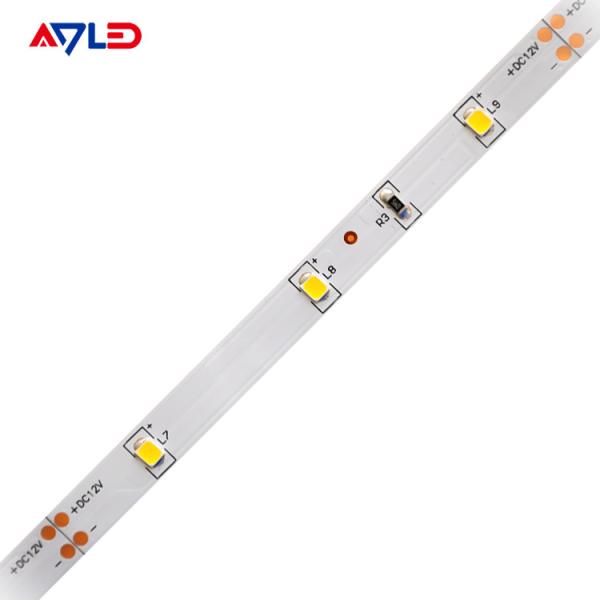 Room Single Color LED Strip Flex 2835 12V 24V White Custom Installing Adhesive