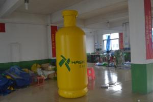 China Inflatable giant advertising gas bottle / inflatable product replica / giant promotion inflatables factory