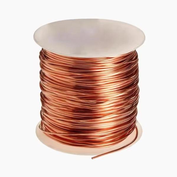 H65 Conductivity Solid Copper Wire Flexible Electrical Wire Diameter 0.5mm -