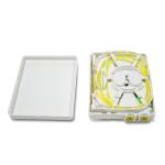 2 Cores Indoor Fiber Optic Terminal Box Wall Mounted 86mm Size