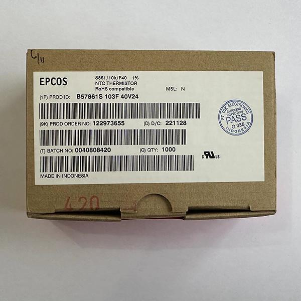 TDK/EPCOS B57861S0103F040 NTC Thermistors 10k 3988 1% AEC-Q200 Automotive Grade