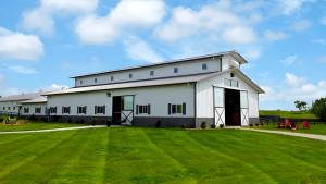 China High Performance Steel Agricultural Storage Buildings Low Maintenance factory