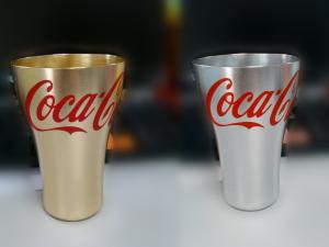 China coca-cola 350ml aluminum cups for world cup Brasil factory