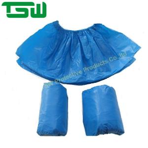 China Water Resistant Nonwoven 7g Disposable Plastic Shoe Cover For one use factory