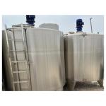 50 MPa Max Working Pressure Stainless Steel Liquid Blender Mixing Tank for