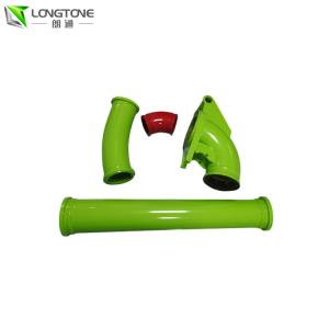 China Beton Concrete Pump Elbow Twin Wall For Concrete Pump Pipe Connecting factory