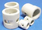 5MM Desulfurization Tower Ceramic Saddles Packing Anti Corrosion