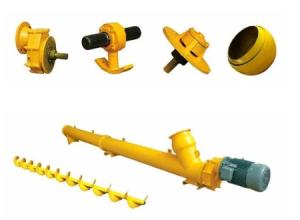 China Cement Screw Conveyor Semi Automatic Block Making Machine factory