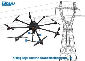 China Transmission Line 8 Spirals Wing Drone Unmanned Aerial Vehicle Professional factory