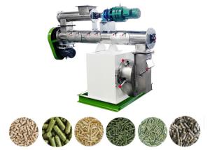 China Poultry Feed Pellet Making Machine Siemens Motor SKF Bearing Ring Die 1-2 T/H factory