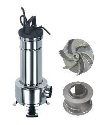 China WQ submersible stainless steel sewage pump, drainage pump, dirty water pump factory