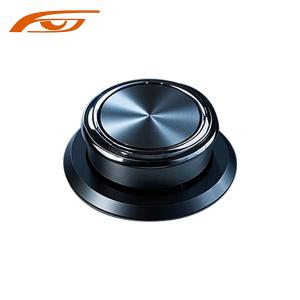 China Anodizing Brushed Custom Stainless Steel Parts Audio Control Knobs factory
