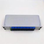 Low Loss Multimode Fiber Optic Splitter , Fiber Optic Splitter Cassette With