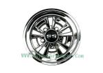 Hubcaps Wheel Covers Golf Trolley Accessories Chrome Finish Plastic Material