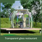 Outdoor Villa Hotel Bubble Room Transparent tent Glass celebrity Restaurant Sun