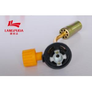 19.8cm Cassette Gas Torch Burner , Butane Gas Welding Torch Adjustable Flame