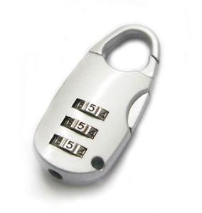 China 3 Digit Luggage Combination Lock travel Bag Combination Lock factory