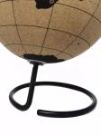 Natural World Traveler's Cork Globe Pinboard Track Travels Marker Pushpins