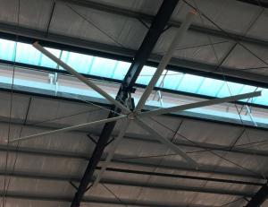 China 380AC 1.5kw Motor Large Paddle Extra Large Giant Ceiling Fans for warehouse factory