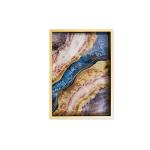 FDA Restaurant Square Oil Painting Plate Tableware