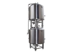 China Vertical Conditioning Bright Beer Tank Store Beer And Add CO2 500L Capacity factory