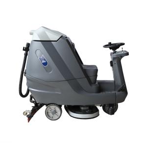 China 180L Recovery Tank Ride On Floor Scrubber Suitable For Parking Cleaning factory