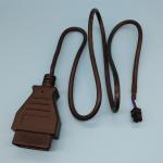 OBD2 OBDII 16 Pin J1962 Male to Molex 6 Pin Female Connector Cable