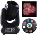 200W 3 In 1 LED Zoom Moving Head Light 3 Facet Prism And 2 Gobo Wheels