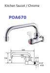 Wall Plastic Kitchen Bathroom Ceramic Toilet Hand Faucet