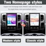 12.1 inch Android 11 Car Radio For 2013-2019 Dodge Ram Radio Touch Screen GPS