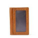 Custom England Style RFID ID Credit Business Cardholder Leather Credit Card