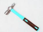 25MM Forged Carbon Steel Materials Cross Pein Hammer With Blue Color Grade A