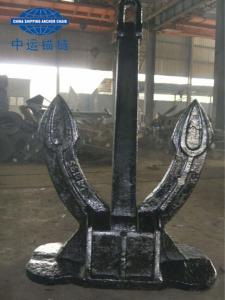 China IACS cert. Black Painted Marine Spek Anchor Stockless Anchor factory