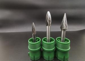 China OEM/ODM SA SB SC SF SL 1/4'' Shank 6.35 mm Dia Double Cut Solid Carbide Rotary Burr Porting Tools Carbide Burrs factory